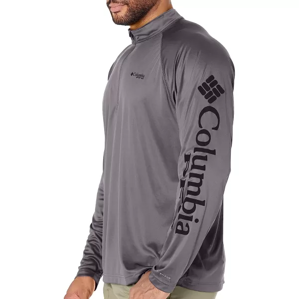imageColumbia Mens Terminal Tackle 14 ZipCity GreyBlack Logo