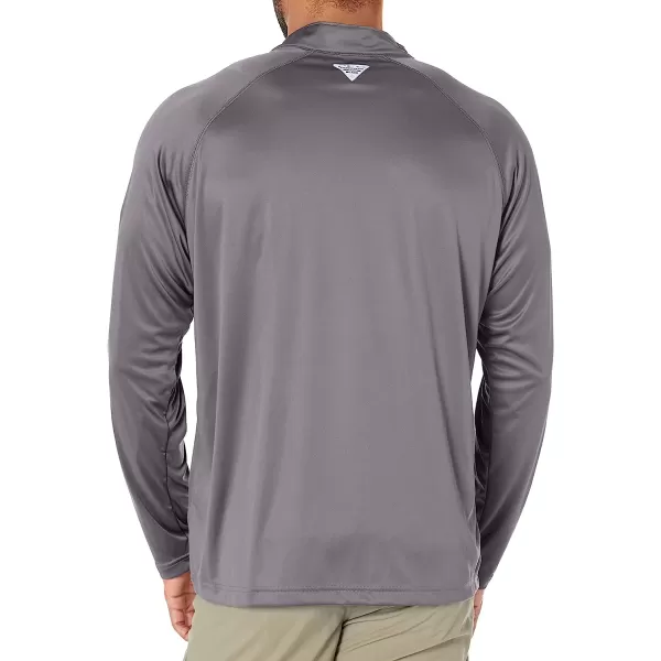 imageColumbia Mens Terminal Tackle 14 ZipCity GreyBlack Logo
