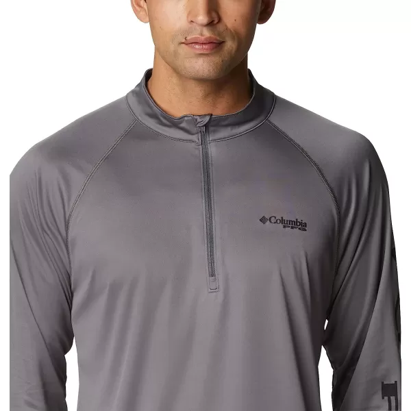 imageColumbia Mens Terminal Tackle 14 ZipCity GreyBlack Logo