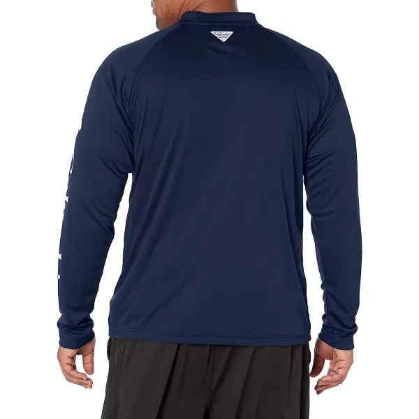 imageColumbia Mens Terminal Tackle 14 ZipCollegiate NavyWhite