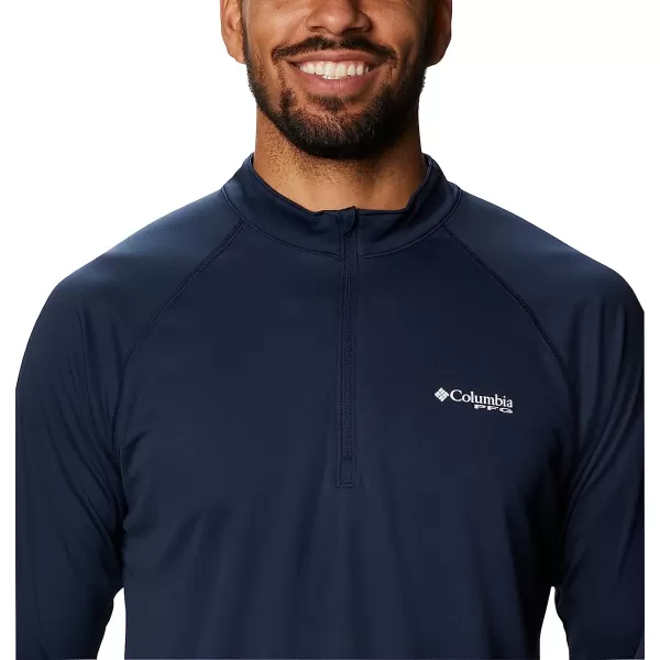 imageColumbia Mens Terminal Tackle 14 ZipCollegiate NavyWhite