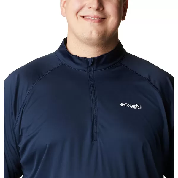 imageColumbia Mens Terminal Tackle 14 ZipCollegiate NavyWhite