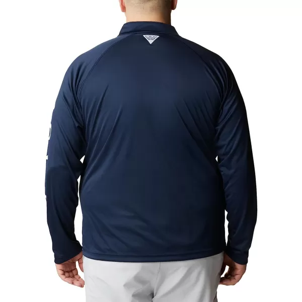 imageColumbia Mens Terminal Tackle 14 ZipCollegiate NavyWhite