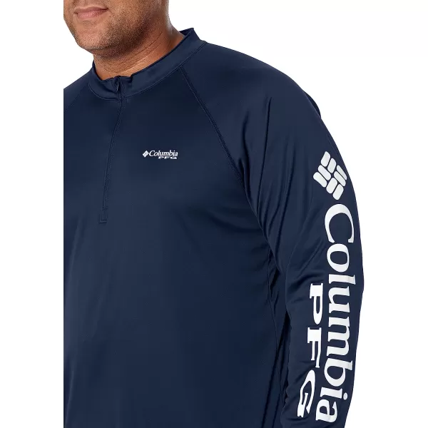 imageColumbia Mens Terminal Tackle 14 ZipCollegiate NavyWhite