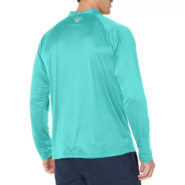 imageColumbia Mens Terminal Tackle 14 ZipDolphinWhite Logo