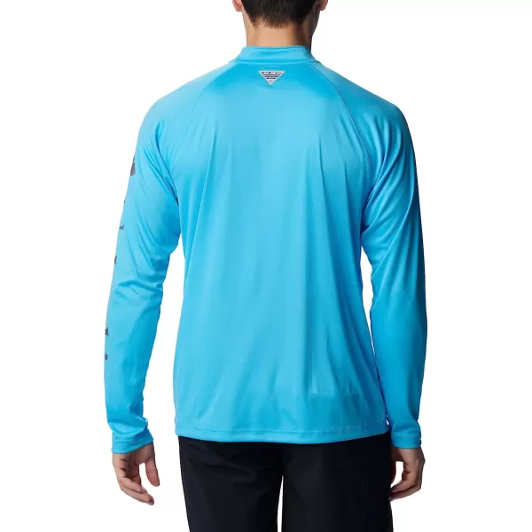 imageColumbia Mens Terminal Tackle 14 ZipRiptideCity Grey Logo