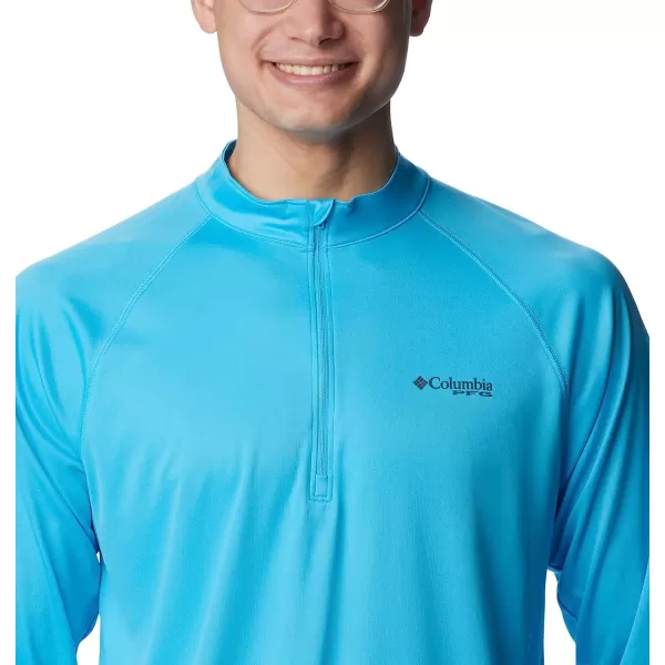 imageColumbia Mens Terminal Tackle 14 ZipRiptideCity Grey Logo