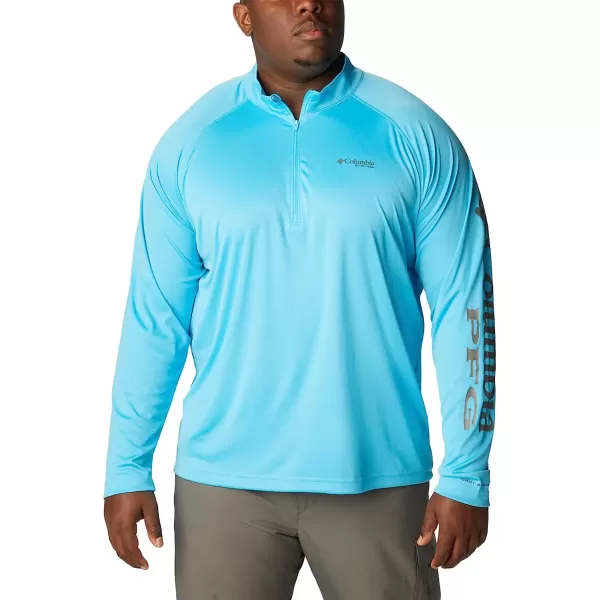 imageColumbia Mens Terminal Tackle 14 ZipRiptideCity Grey Logo