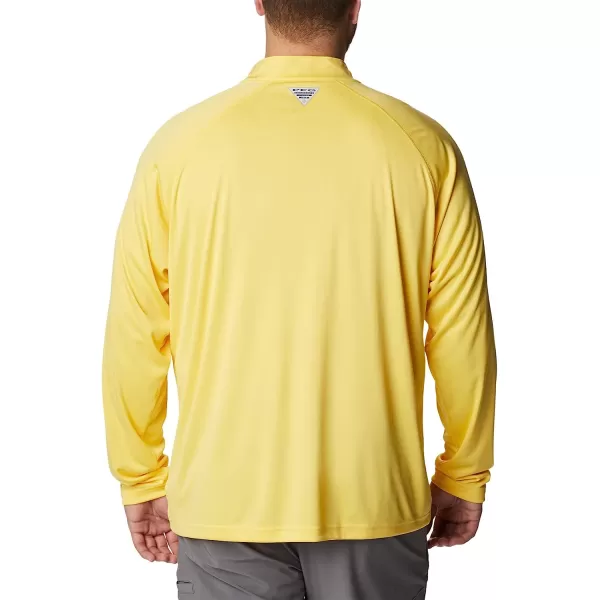 imageColumbia Mens Terminal Tackle 14 ZipSun GlowElectric Turquoise Logo