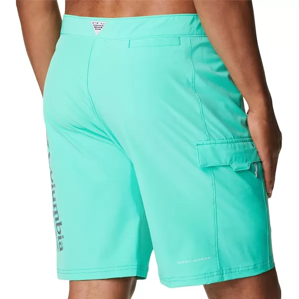 imageColumbia Mens Terminal Tackle Board ShortElectric TurquoiseCool Grey