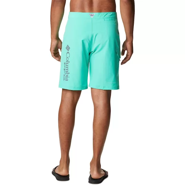 imageColumbia Mens Terminal Tackle Board ShortElectric TurquoiseCool Grey