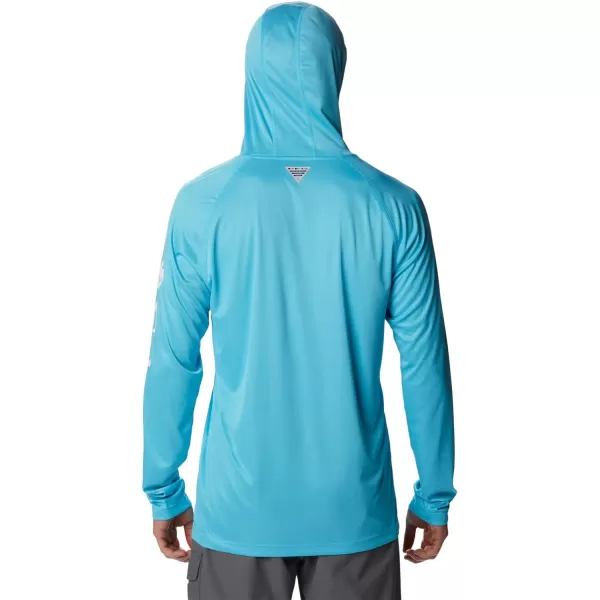 imageColumbia Mens Terminal Tackle Heather HoodieAtoll HeatherWhite Logo