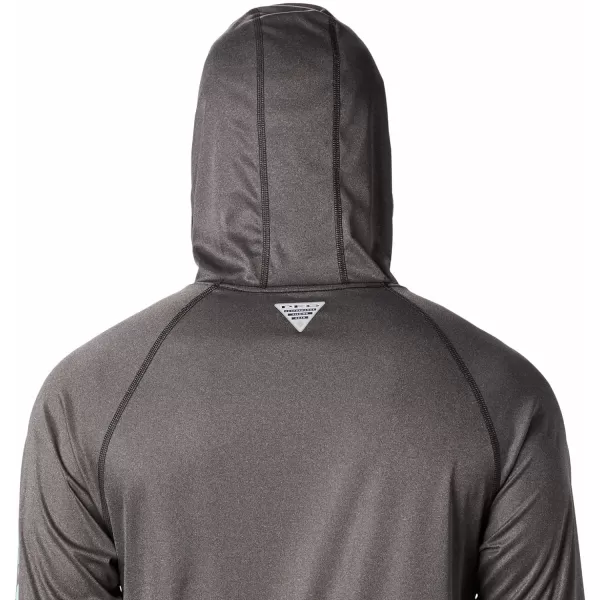 imageColumbia Mens Terminal Tackle Heather HoodieBlack Heather Gulf Stream Logo