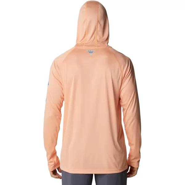 imageColumbia Mens Terminal Tackle Heather HoodieBright Nectar HeatherVivid Blue Logo