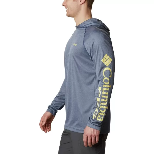 imageColumbia Mens Terminal Tackle Heather HoodieCarbon HeatherSunlit Logo