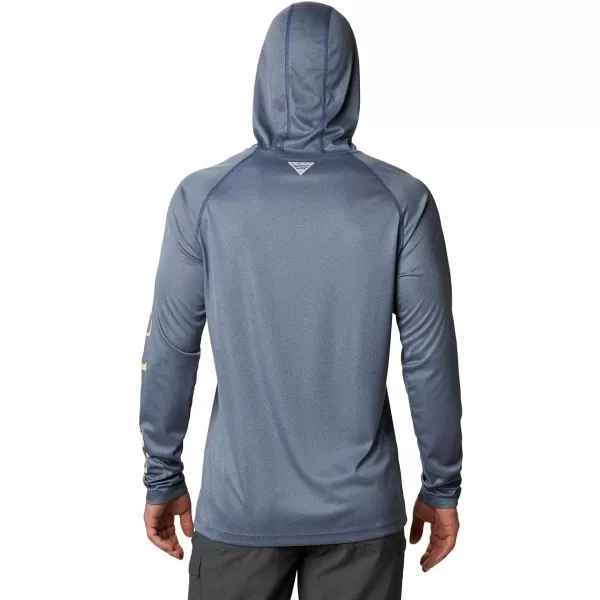 imageColumbia Mens Terminal Tackle Heather HoodieCarbon HeatherSunlit Logo