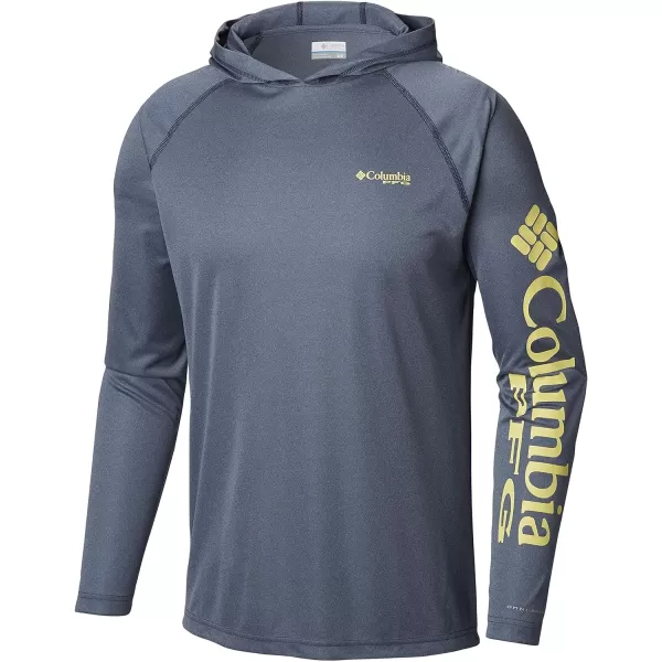 imageColumbia Mens Terminal Tackle Heather HoodieCarbon HeatherSunlit Logo