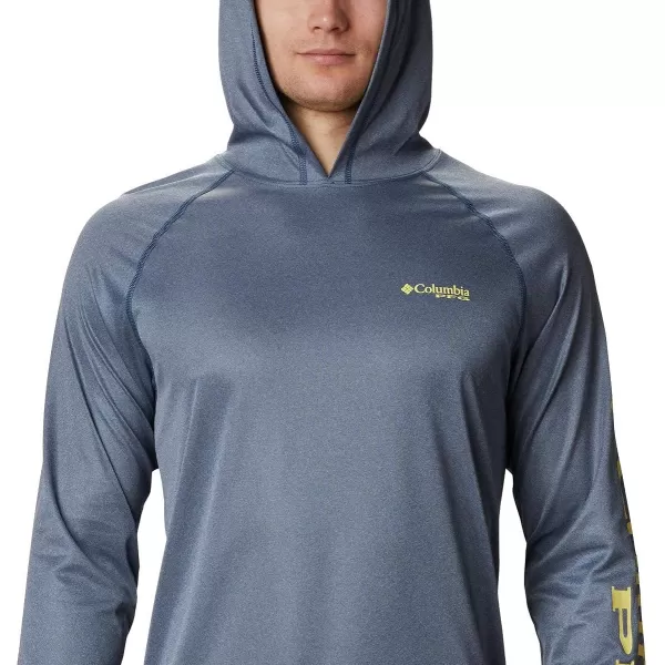 imageColumbia Mens Terminal Tackle Heather HoodieCarbon HeatherSunlit Logo
