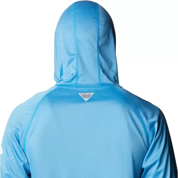 imageColumbia Mens Terminal Tackle Heather HoodieCompass Blue HeatherWhite Logo