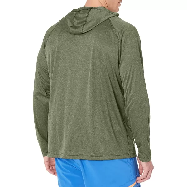 imageColumbia Mens Terminal Tackle Heather HoodieCypress HeatherWhite Logo