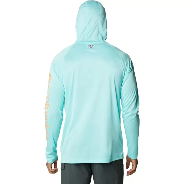 imageColumbia Mens Terminal Tackle Heather HoodieGulf Stream HeatherBright Nectar Logo