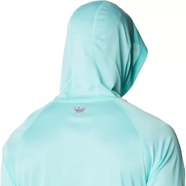 imageColumbia Mens Terminal Tackle Heather HoodieGulf Stream HeatherBright Nectar Logo
