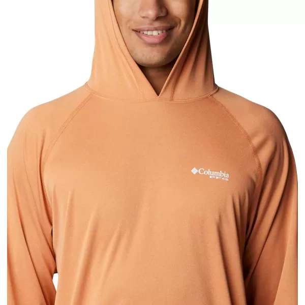 imageColumbia Mens Terminal Tackle Heather HoodieIsland Orange HeatherWhite Logo