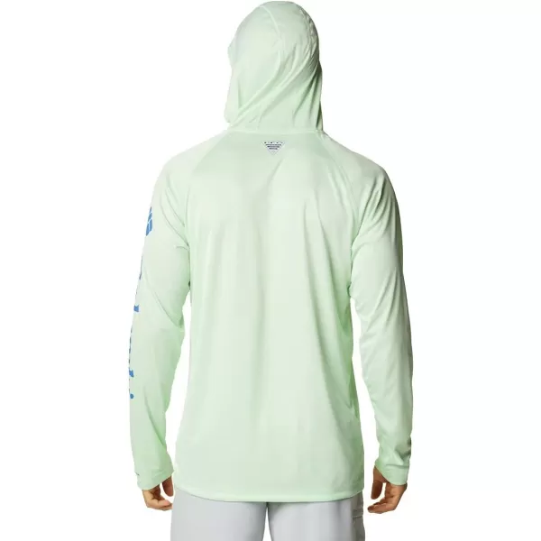 imageColumbia Mens Terminal Tackle Heather HoodieKey West HeatherVivid Blue Logo