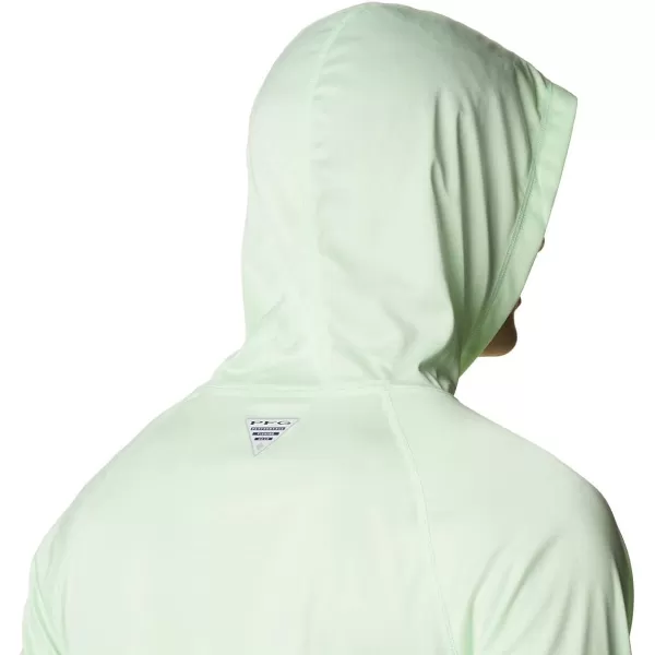 imageColumbia Mens Terminal Tackle Heather HoodieKey West HeatherVivid Blue Logo