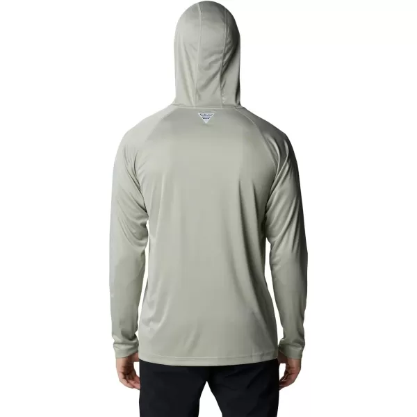 imageColumbia Mens Terminal Tackle Heather HoodieSafari HeatherCool Green Logo