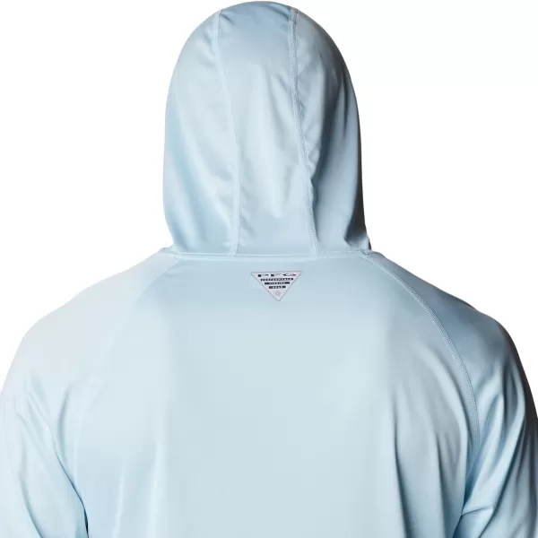 imageColumbia Mens Terminal Tackle Heather HoodieSpring Blue HeatherCarbon Logo