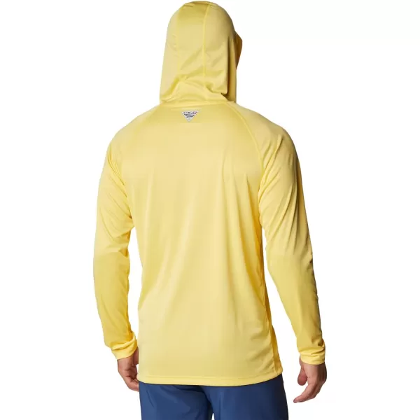 imageColumbia Mens Terminal Tackle Heather HoodieSun Glow HeatherCool Grey Logo