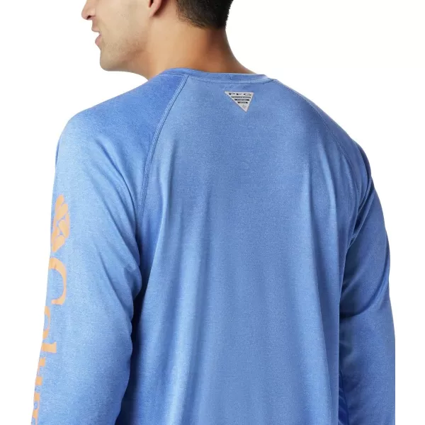 imageColumbia Mens Terminal Tackle Heather Long Sleeve ShirtBlue