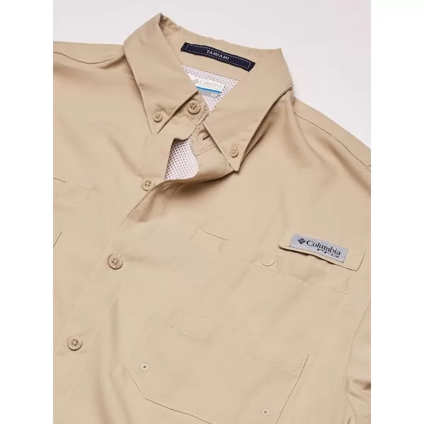 imageColumbia Mens Terminal Tackle Heather Long Sleeve ShirtFossil