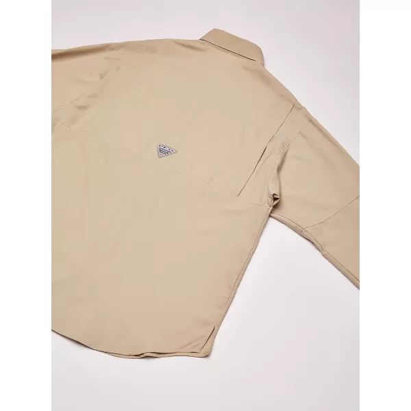 imageColumbia Mens Terminal Tackle Heather Long Sleeve ShirtFossil