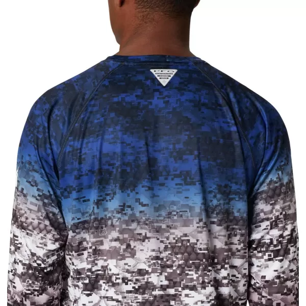 imageColumbia Mens Terminal Tackle Long Sleeve Shirt Wicking MaterialAmericana Digi Camo Fade