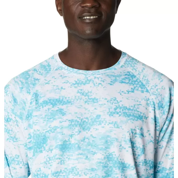 imageColumbia Mens Terminal Tackle Long Sleeve Shirt Wicking MaterialAtoll Pfg Camo