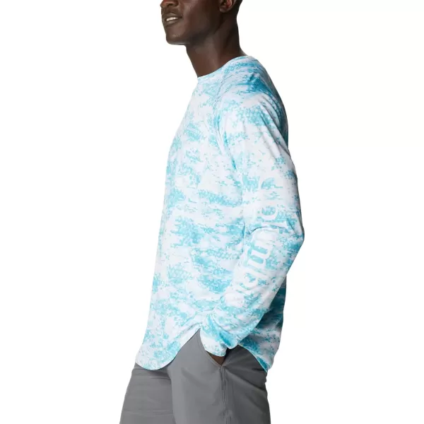 imageColumbia Mens Terminal Tackle Long Sleeve Shirt Wicking MaterialAtoll Pfg Camo