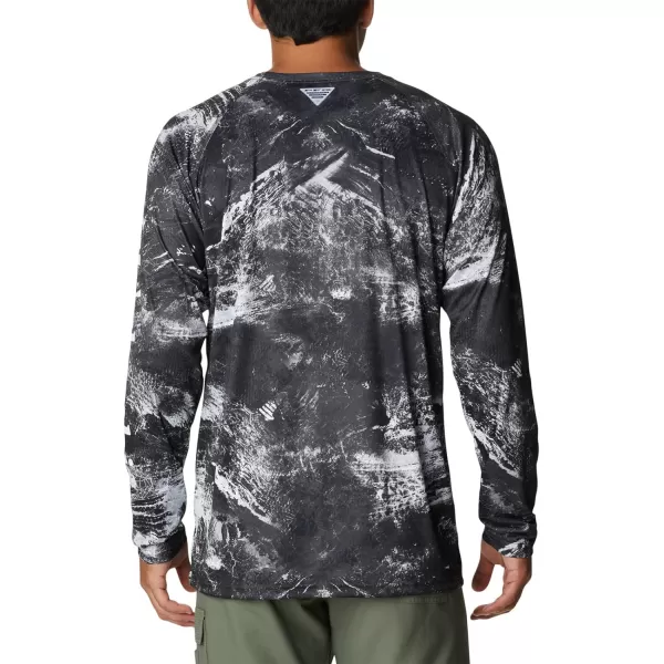 imageColumbia Mens Terminal Tackle Long Sleeve Shirt Wicking MaterialBlack Realtree Horizon