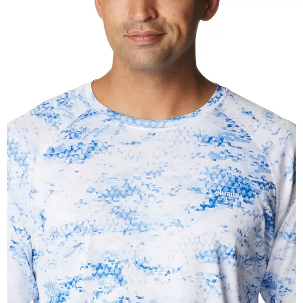 imageColumbia Mens Terminal Tackle Long Sleeve Shirt Wicking MaterialBlue Macaw Pfg Camo