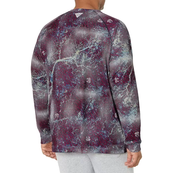 imageColumbia Mens Terminal Tackle Long Sleeve Shirt Wicking MaterialCarbon Realtree Mako