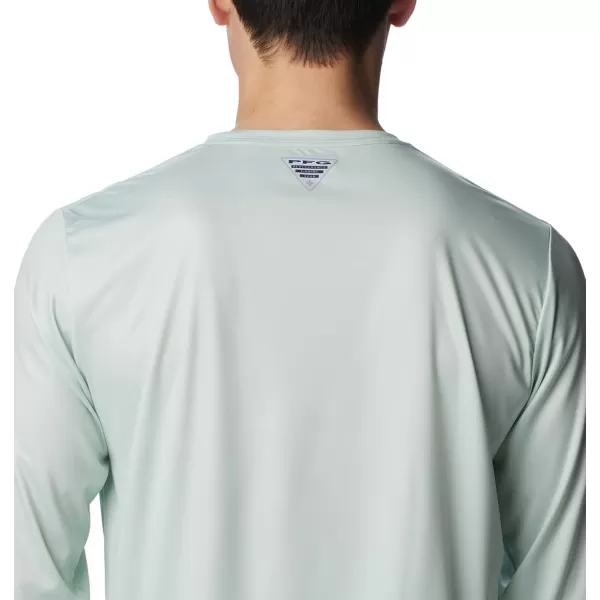imageColumbia Mens Terminal Tackle Long Sleeve Shirt Wicking MaterialCool GreenCypress Pfg Camo
