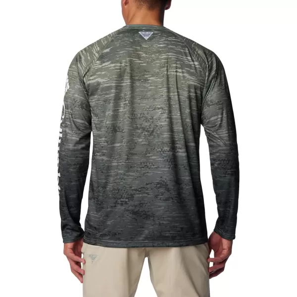 imageColumbia Mens Terminal Tackle Long Sleeve Shirt Wicking MaterialCypressDigiscale Fade