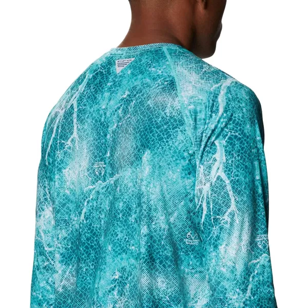 imageColumbia Mens Terminal Tackle Long Sleeve Shirt Wicking MaterialDolphin Realtree Mako