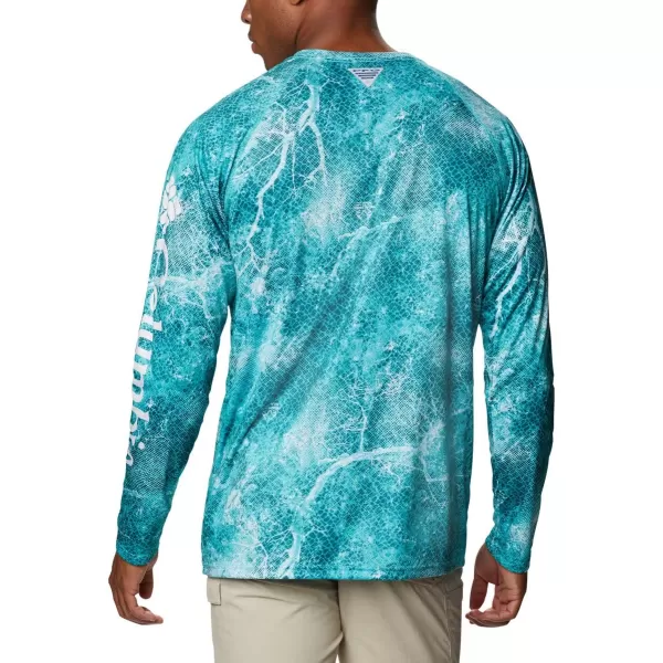 imageColumbia Mens Terminal Tackle Long Sleeve Shirt Wicking MaterialDolphin Realtree Mako