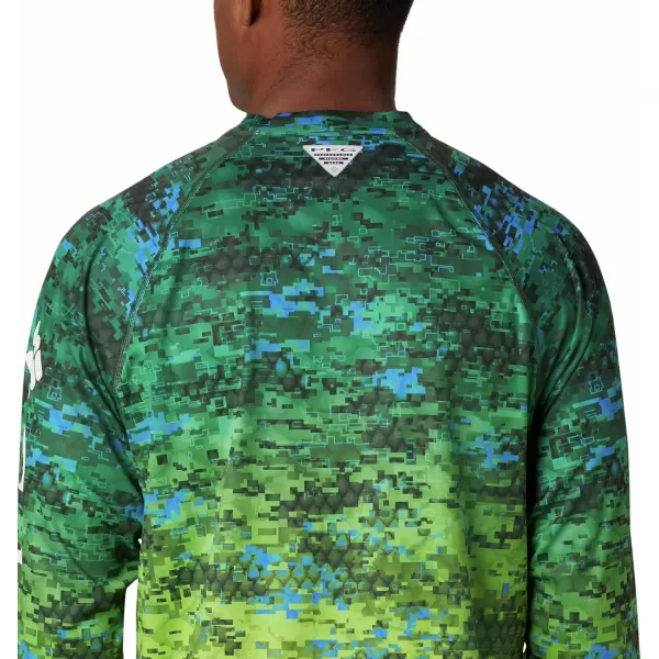 imageColumbia Mens Terminal Tackle Long Sleeve Shirt Wicking MaterialDorado Digi Camo Fade