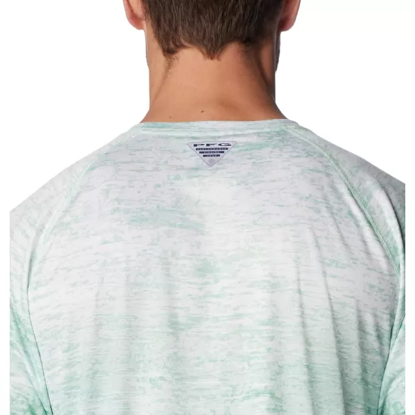 imageColumbia Mens Terminal Tackle Long Sleeve Shirt Wicking MaterialOcean MintDigiscale Fade