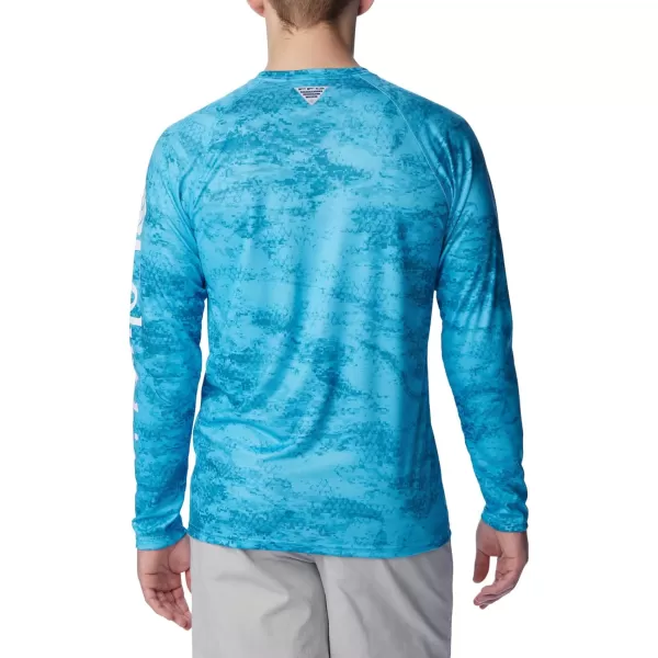 imageColumbia Mens Terminal Tackle Long Sleeve Shirt Wicking MaterialRiptide Pfg Camo
