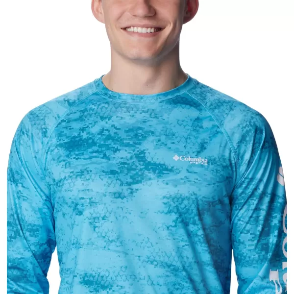 imageColumbia Mens Terminal Tackle Long Sleeve Shirt Wicking MaterialRiptide Pfg Camo