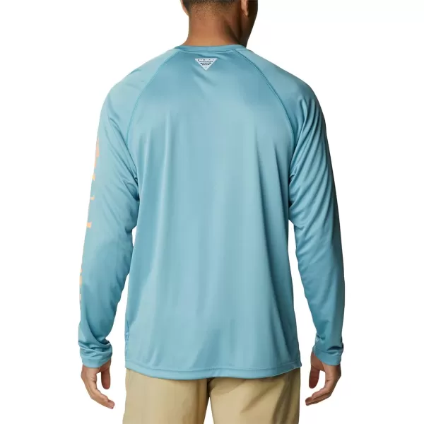 imageColumbia Mens Terminal Tackle Long Sleeve Shirt Wicking MaterialStormBright Nectar Logo